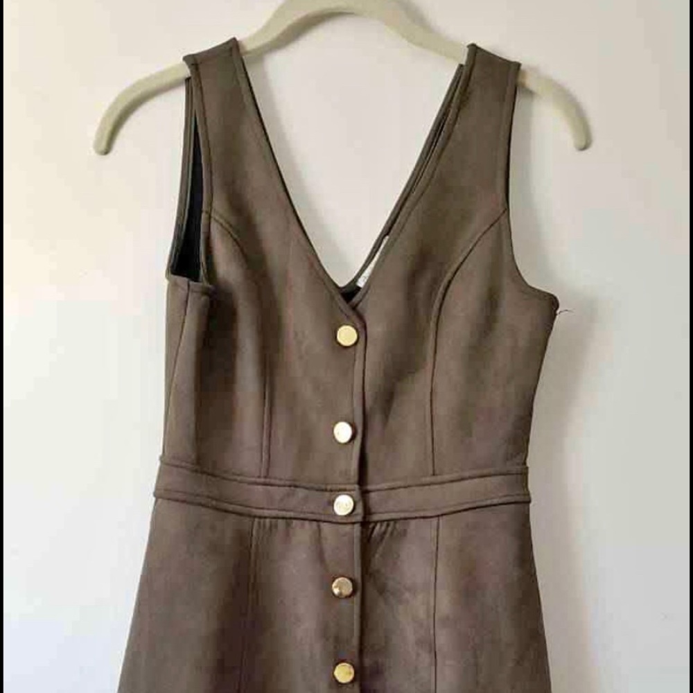 suede dress